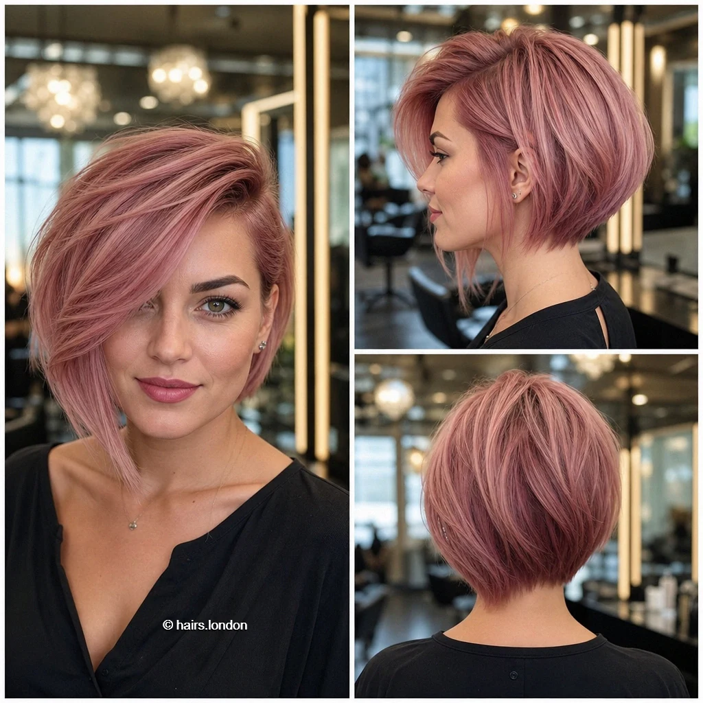 Rose Asymmetrical Bob
