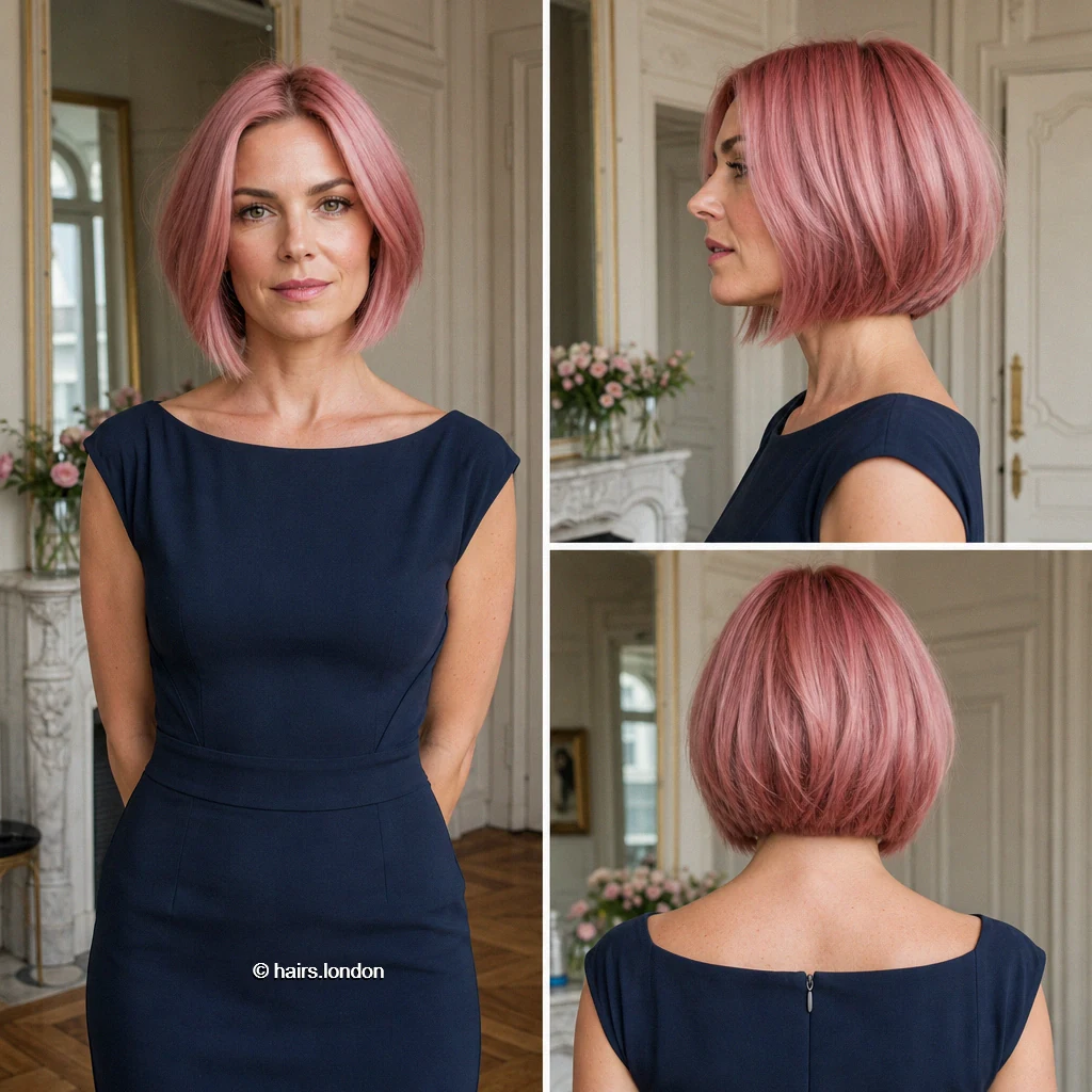 Rose Curved Bob