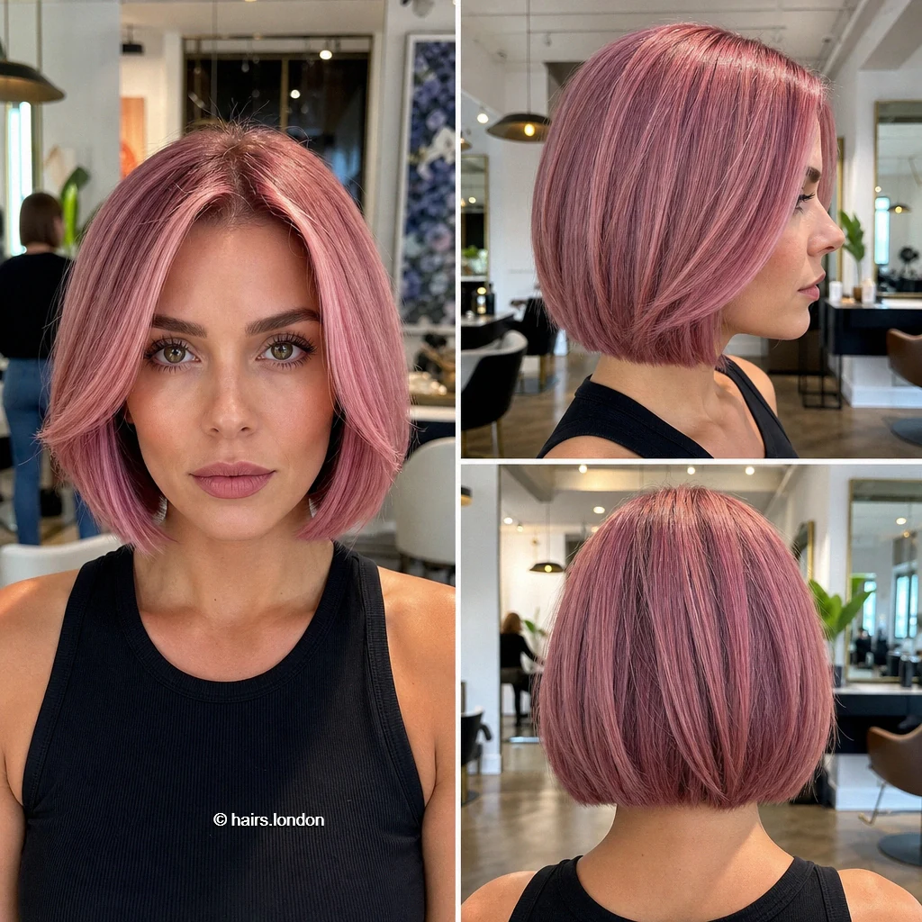Rose Curved Bob