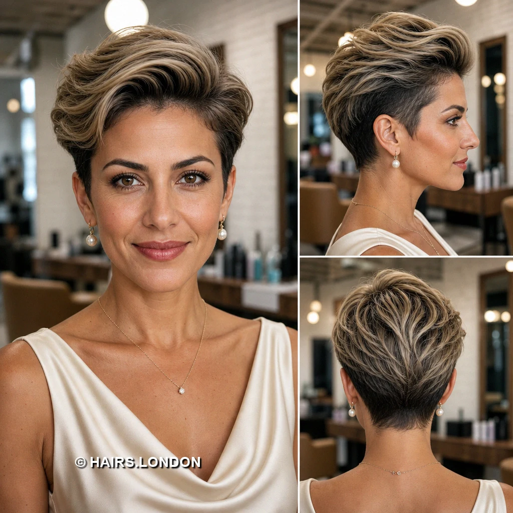 Rose Curved Pixie