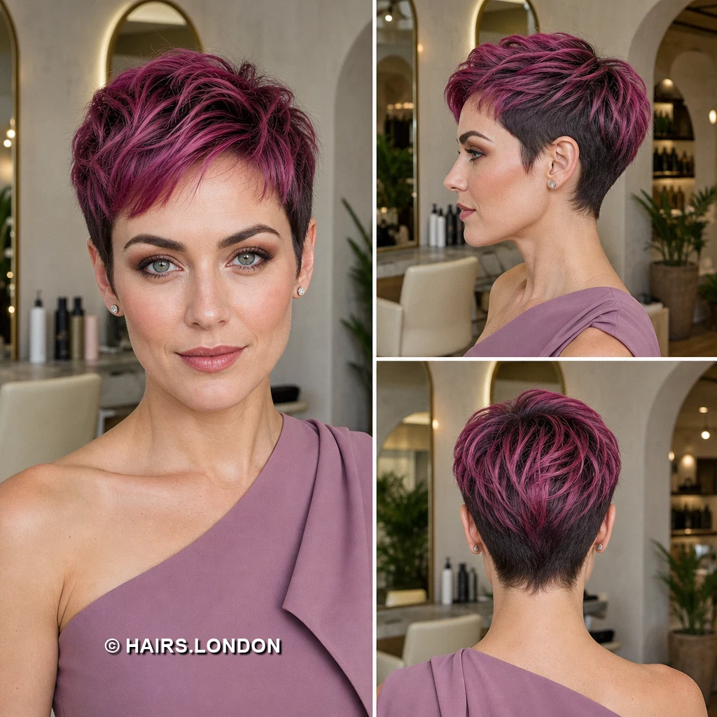 Rose Rolled Pixie