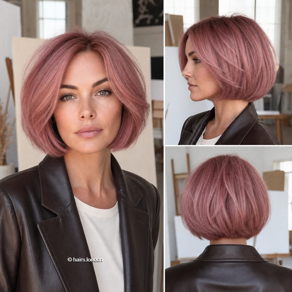 Rose Rounded Bob