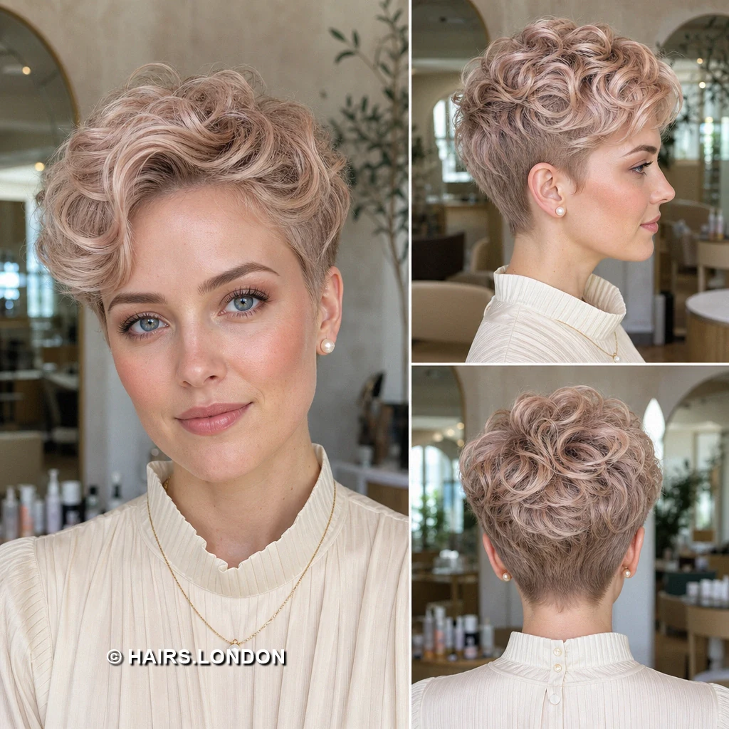 Rose Sculpted Quiff
