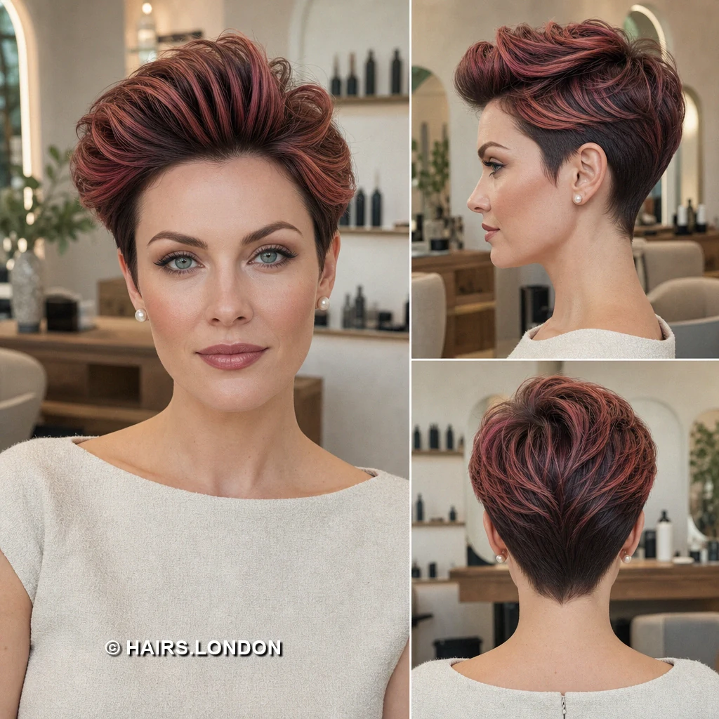 Rosy Brushedup Pixie