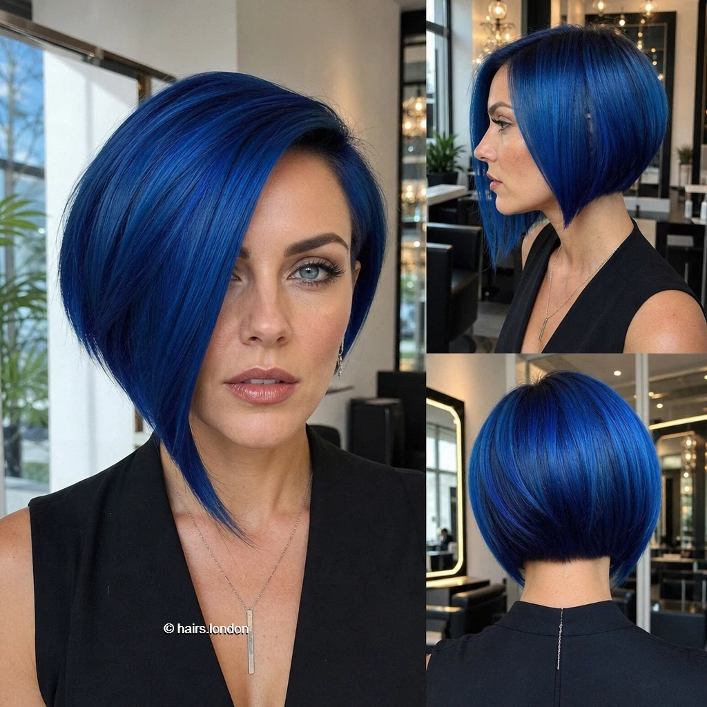 Royalblue Graduated Bob