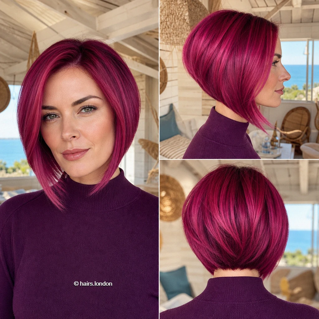 Ruby Angled Bob
