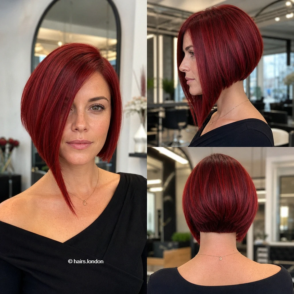 Ruby Angled Bob