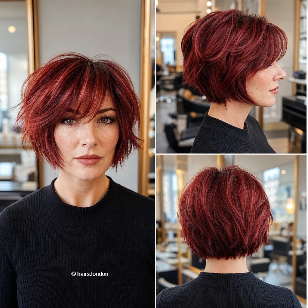 Ruby Choppy Bob