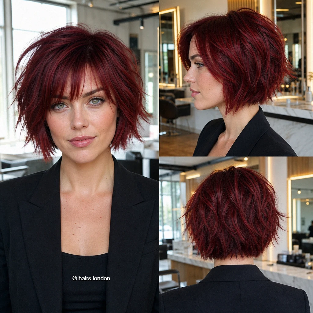 Ruby Shaggy Bob