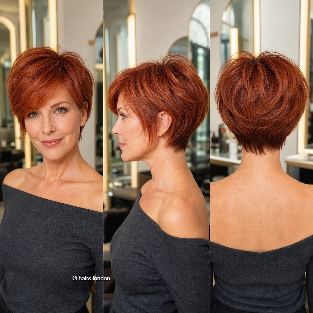 20 Red Bob Haircuts, From Sleek Chin-Length Shapes to Short Layered Cuts Russet Tapered Bob
