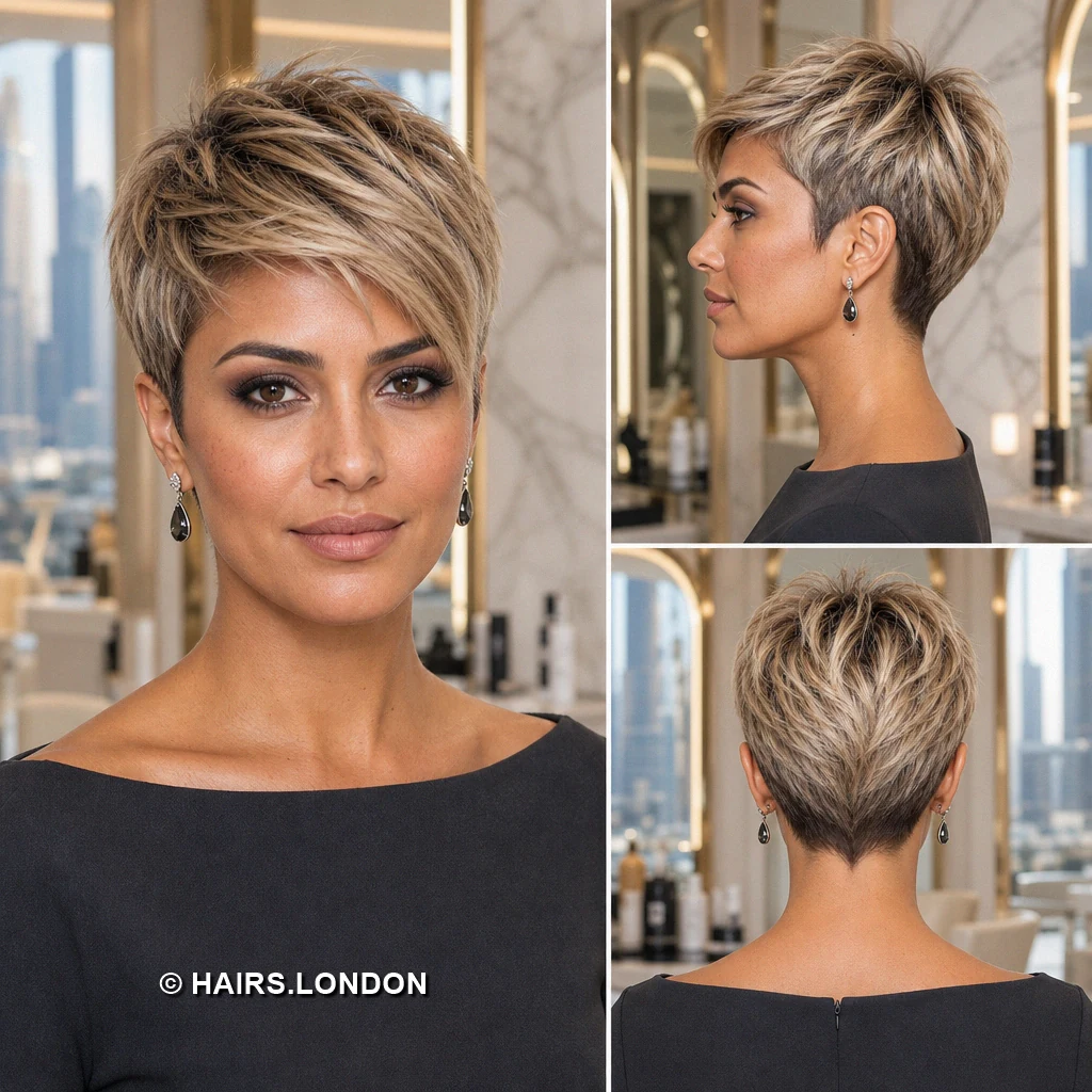 19 Textured Pixie Haircuts with Sweeping Fringes and Lifted Crowns Sandy Choppy Pixie