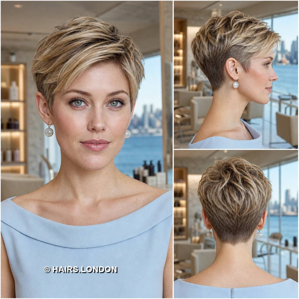 Sandy Layered Pixie