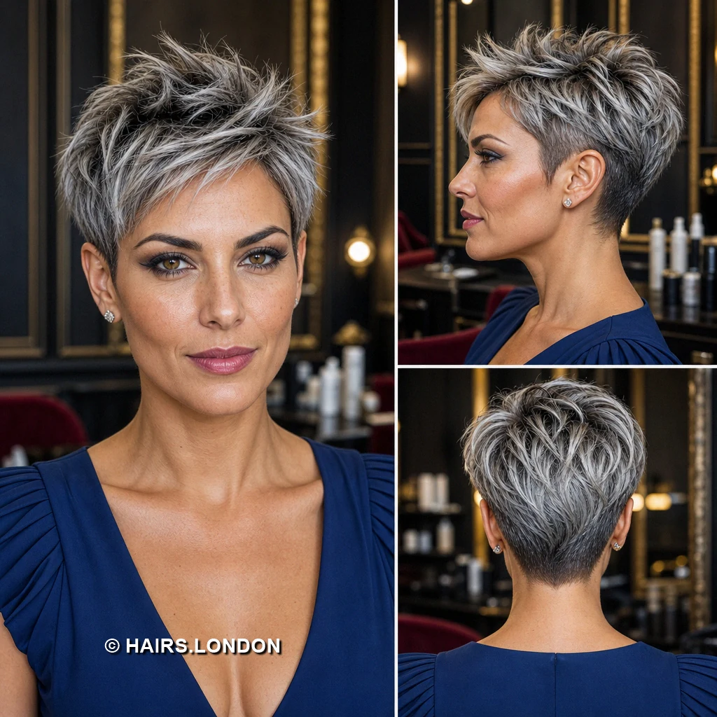 Silver Airy Fringe