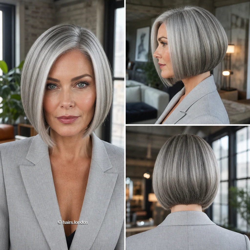 Silver Aline Bob