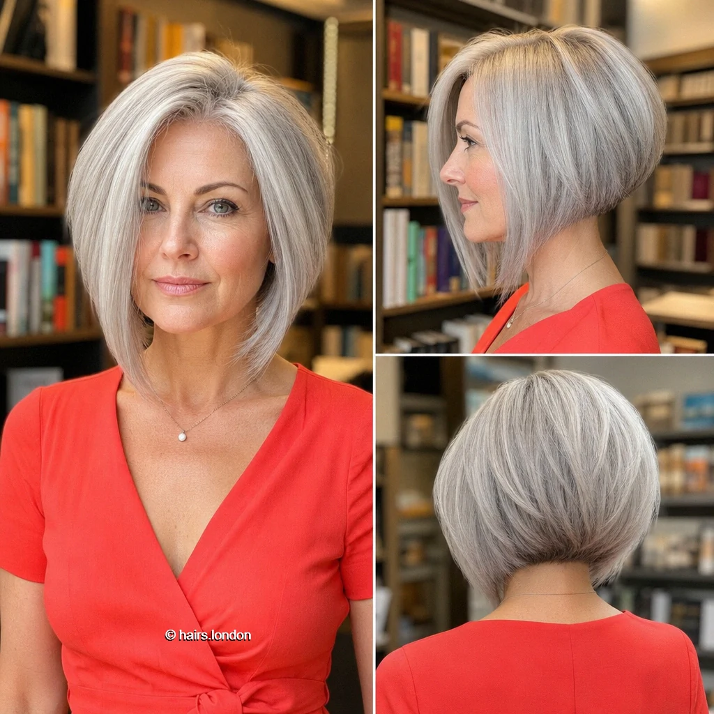 Silver Angled Graduation
