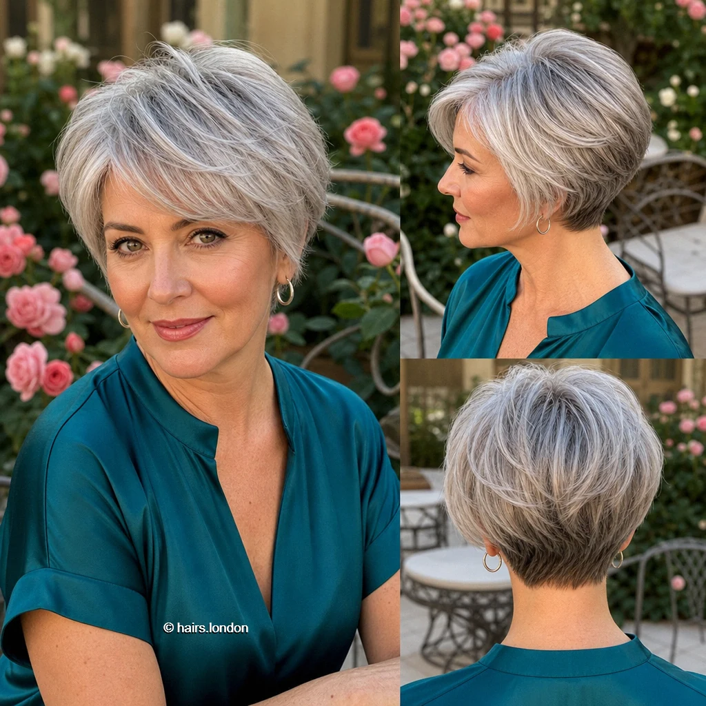 15 Silver Bob Haircuts, From Sleek Angles to Soft Layers Silver Compact Bob