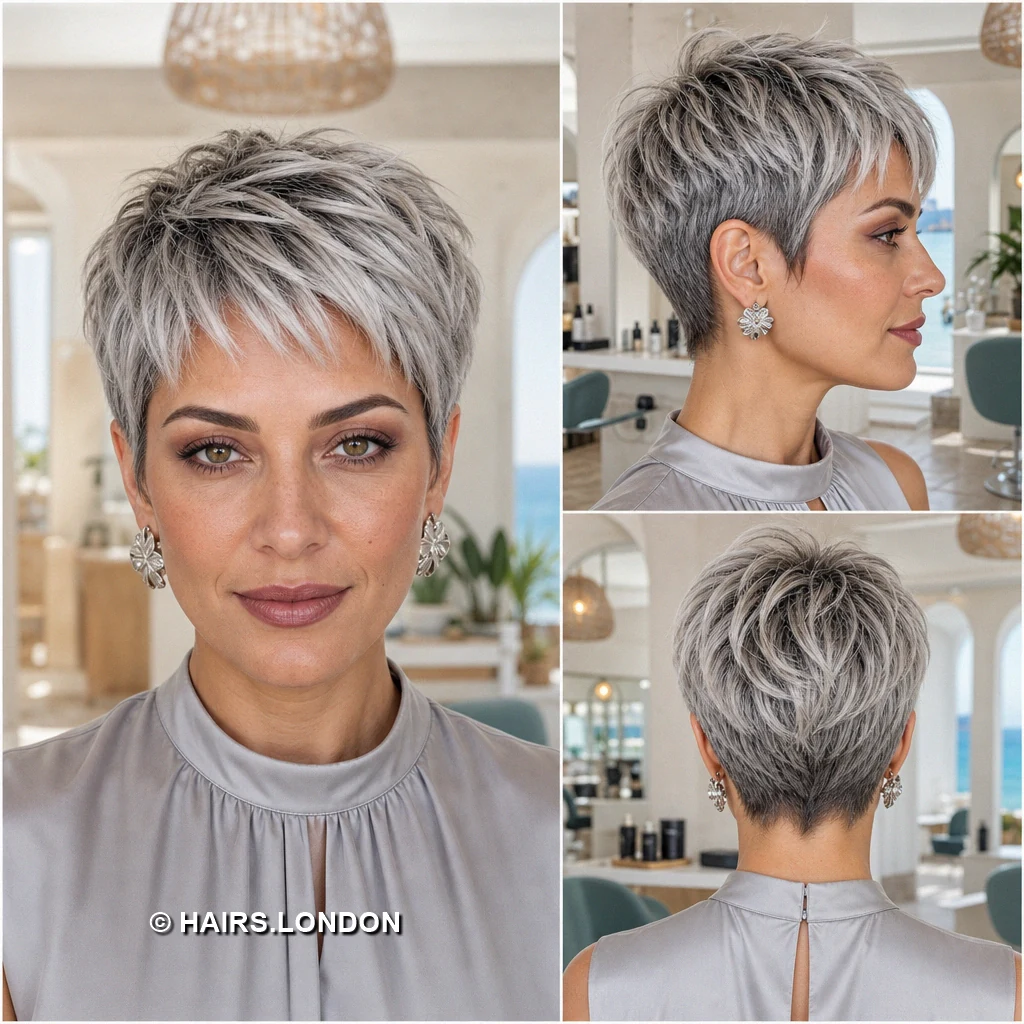 Silver Contrast Sweep