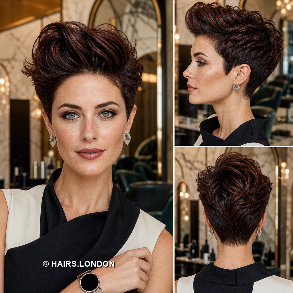 Silver Contrasting Fringe