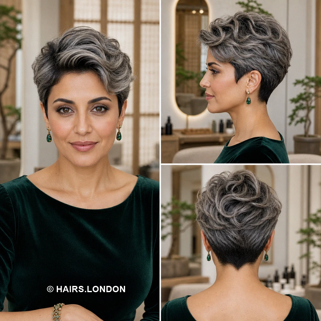 Silver Crown Ringlets