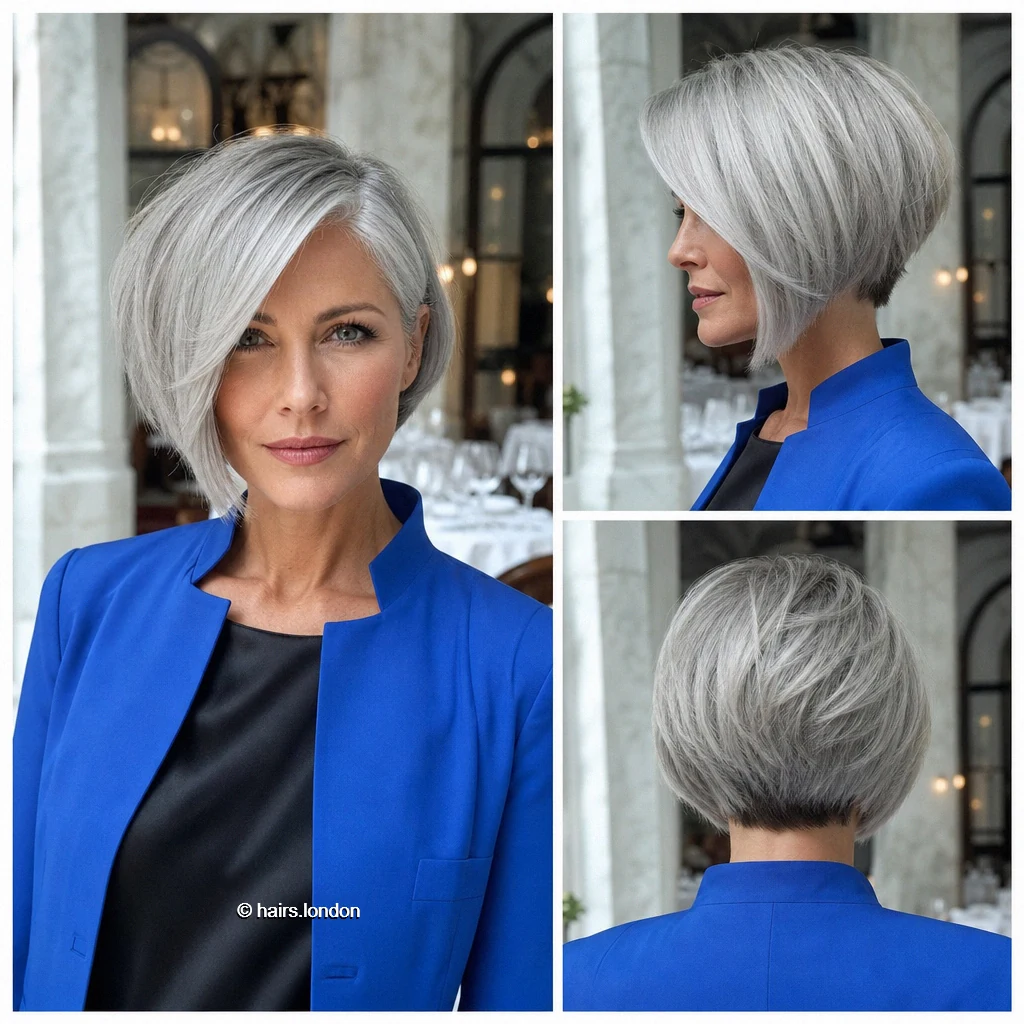 Silver Dramatic Sweep