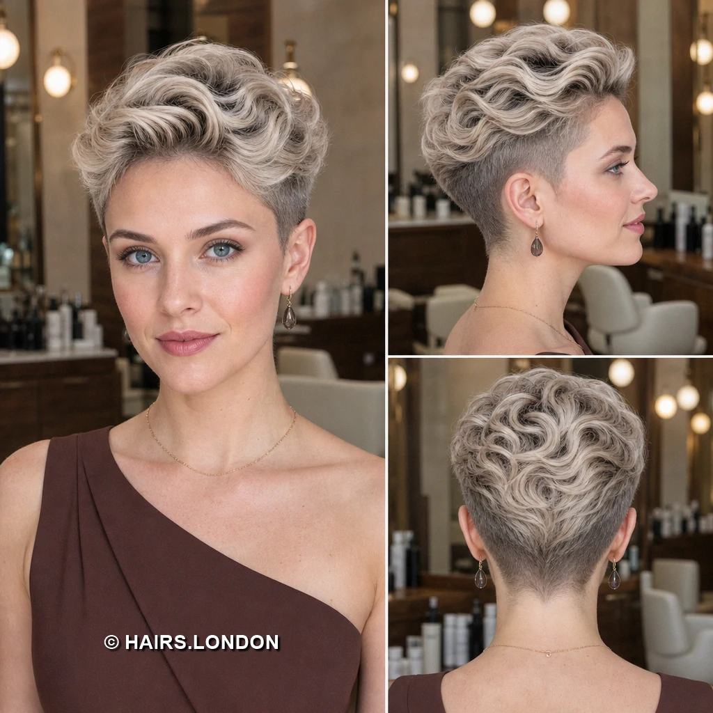 18 Silver Pixie Haircuts with Swept Fringes, Soft Waves, and Textured Crowns Silver Feathered Point