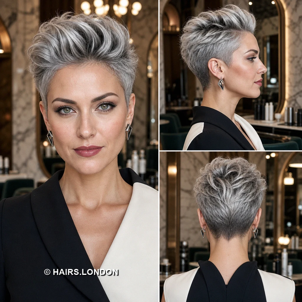 Silver Feathered Spires