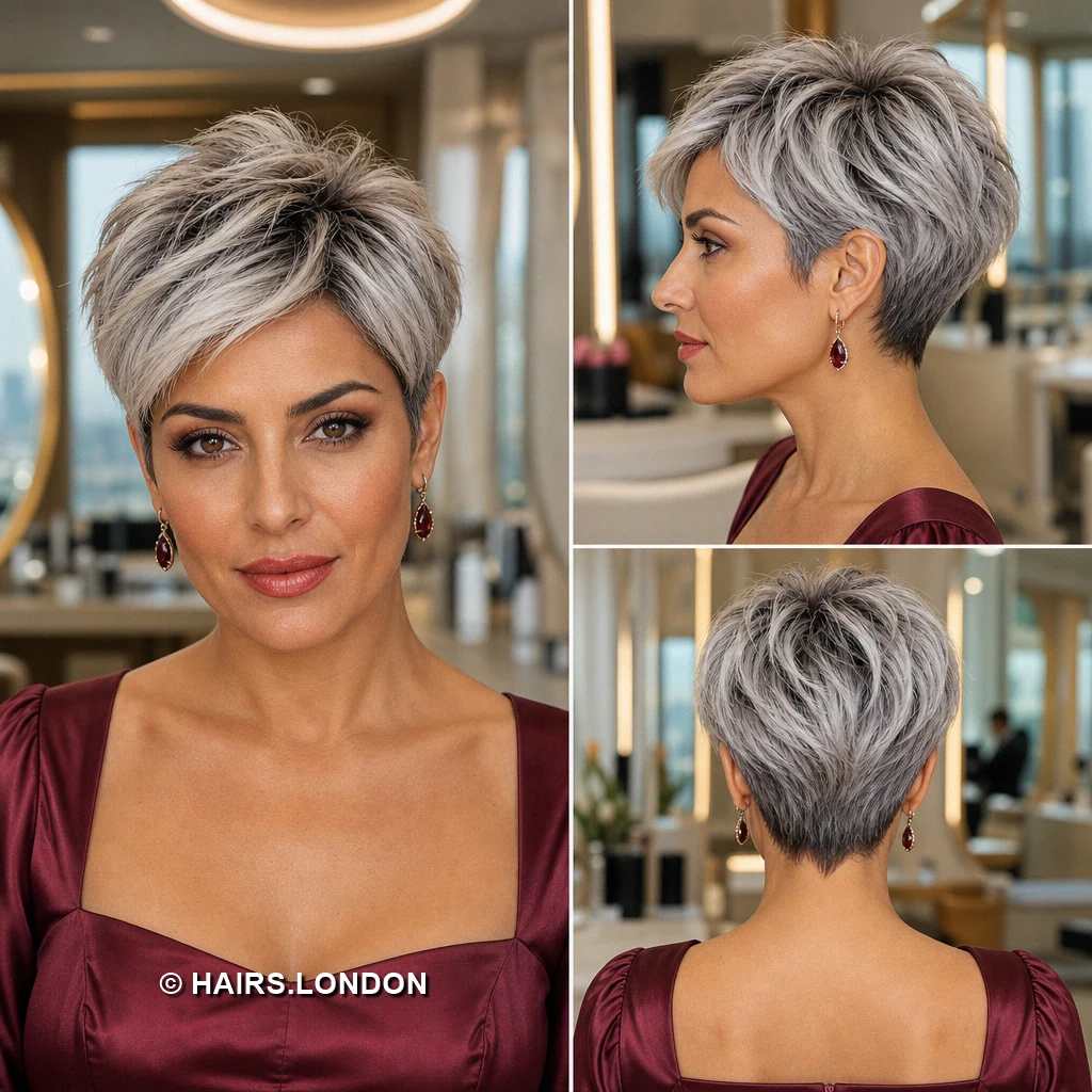 Silver Light Bangs