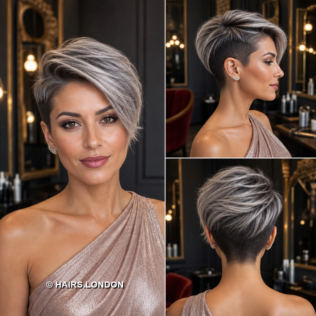 Silver Raised Layers