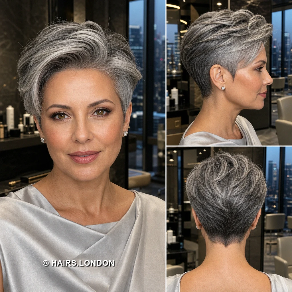 Silver Ringlet Pixie