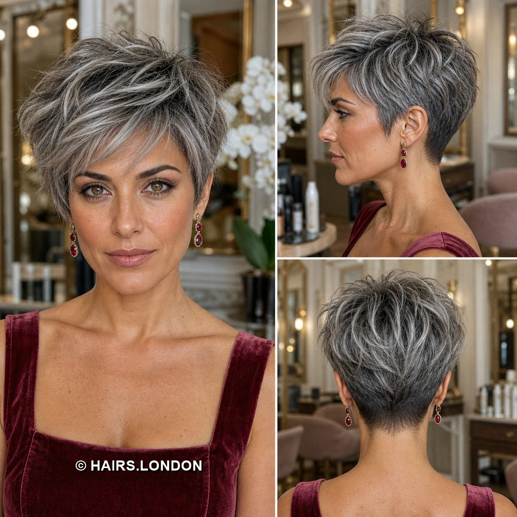 Silver Ringlet Pixie