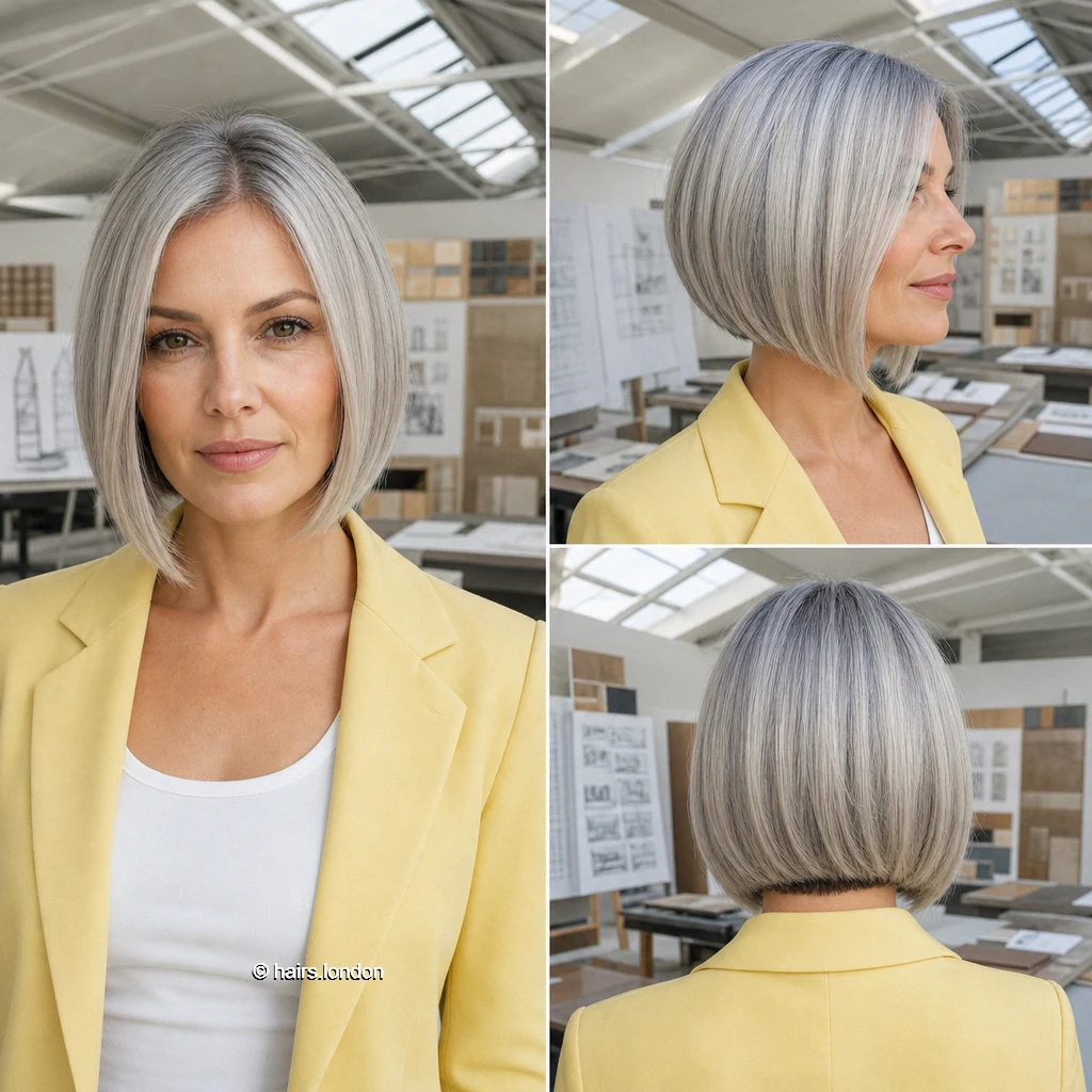 Silver Smooth A-Line