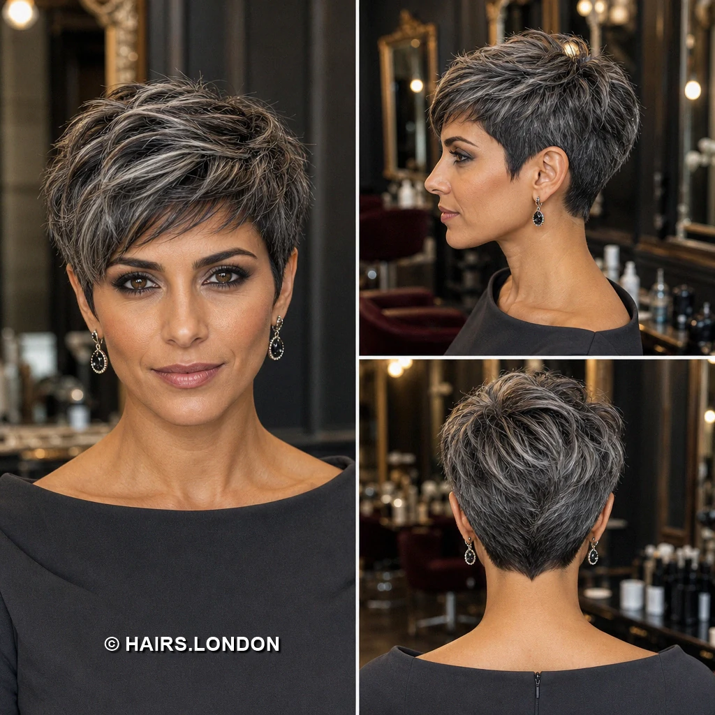 Silver Spiked Halo