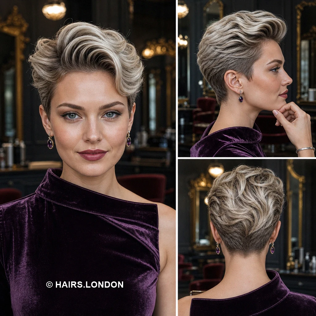 19 Ash Blonde Pixie Haircuts with Shape, Texture, and Lift Silver Wispy Fringe