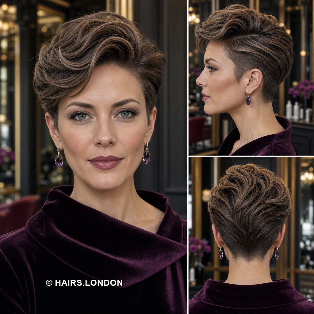Smoky Brushed Pixie