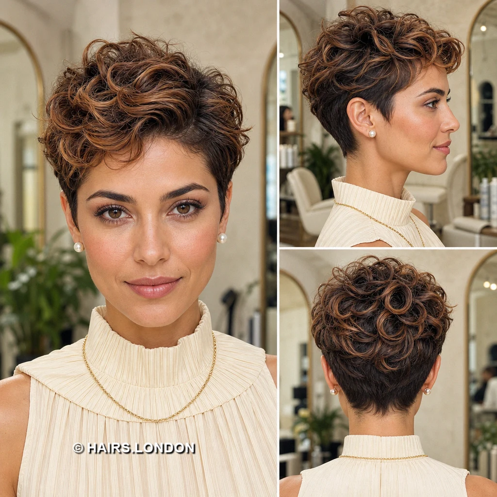 Smokybrown Diagonal Pixie