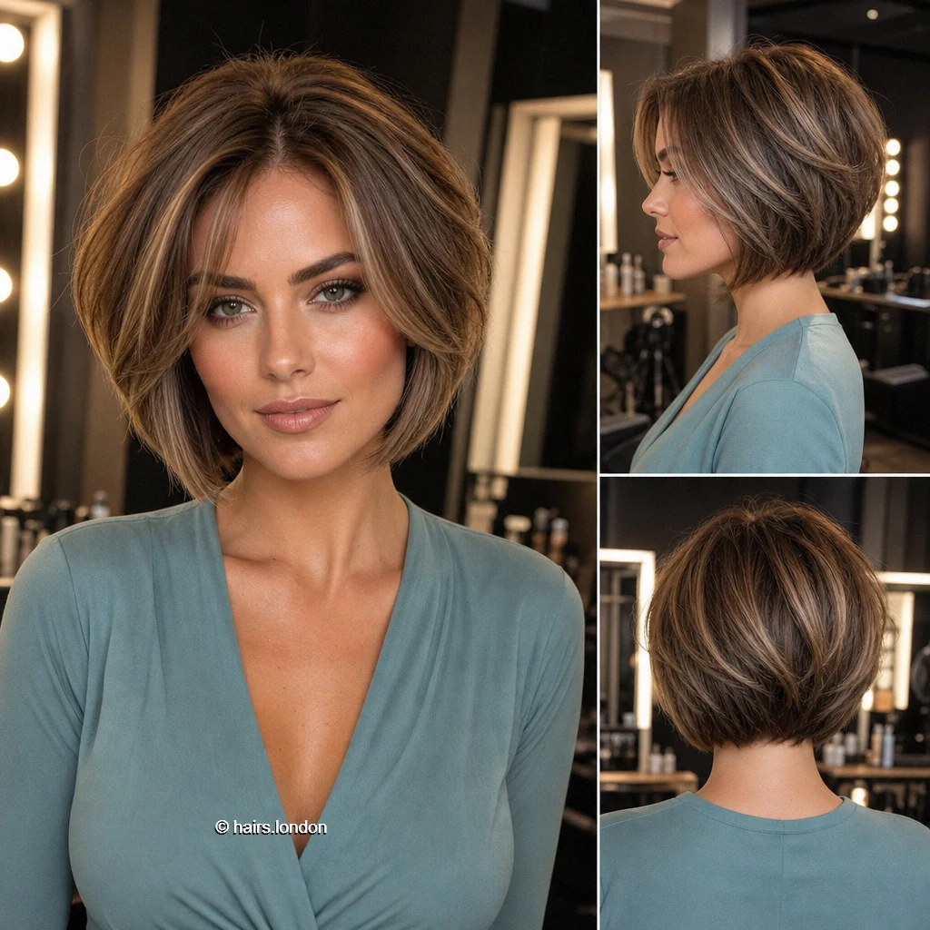 20 Bob Haircut Ideas, From Soft Waves to Sculpted Shapes Taupe Tapered Bob