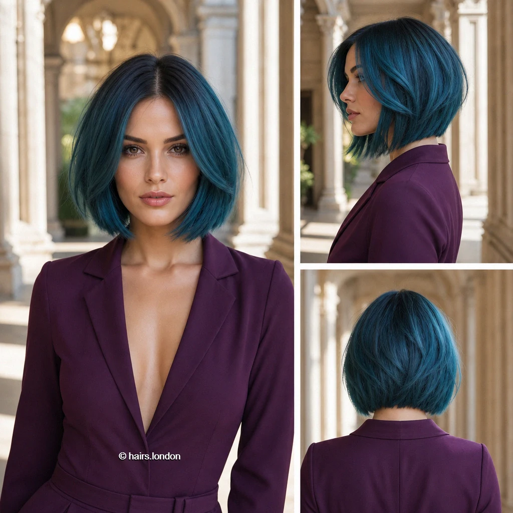 Teal Framing Bob