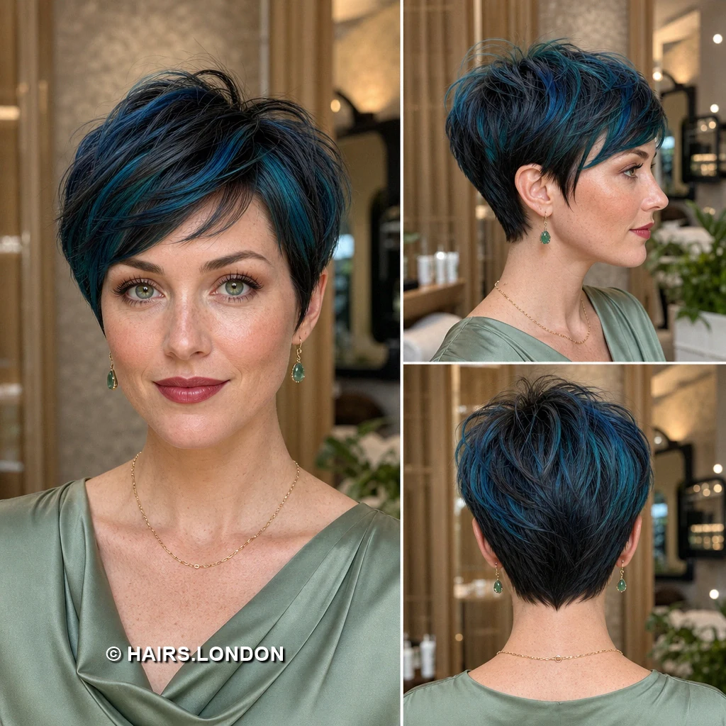 Teal Sapphire Pixie