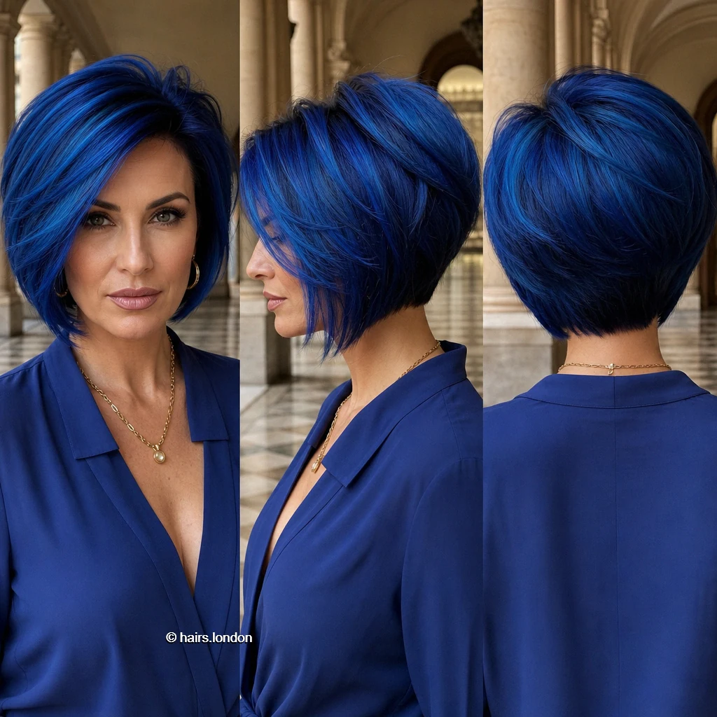 Ultramarine Sweeping Bob