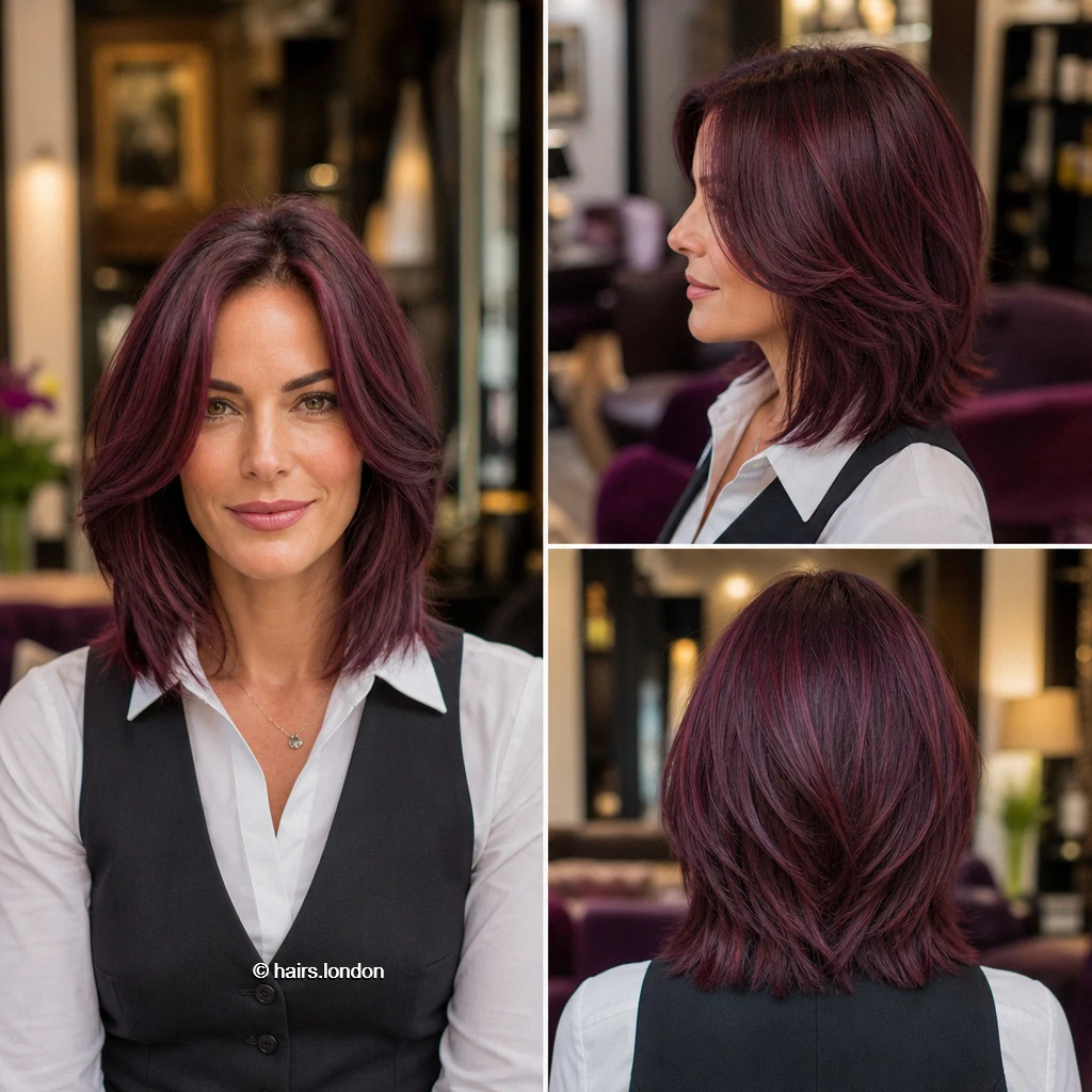 Violet Layered Lob