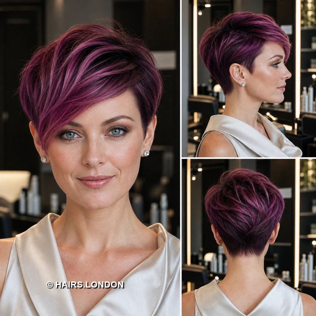 Violet Piecey Crown