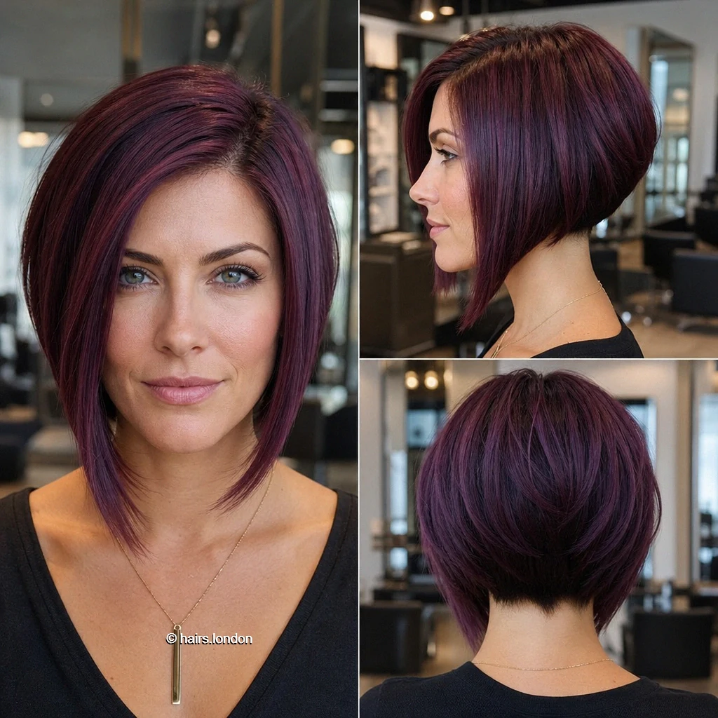 Violet Rounded Graduation