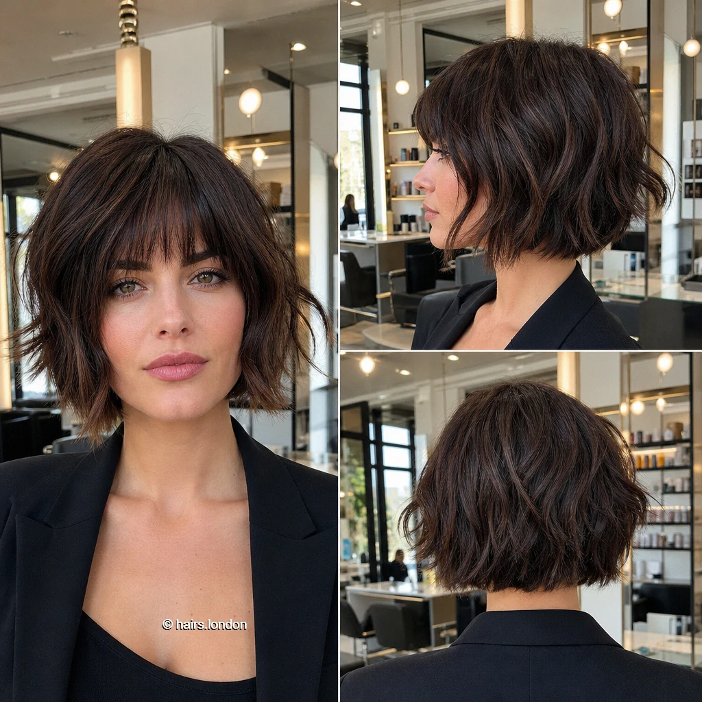 Walnut Fringe Bob