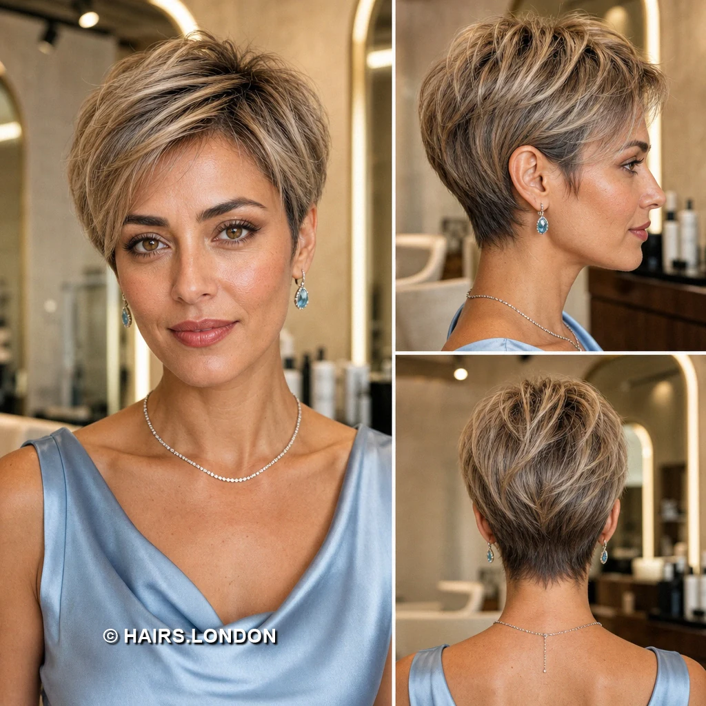 Warm Tousled Pixie