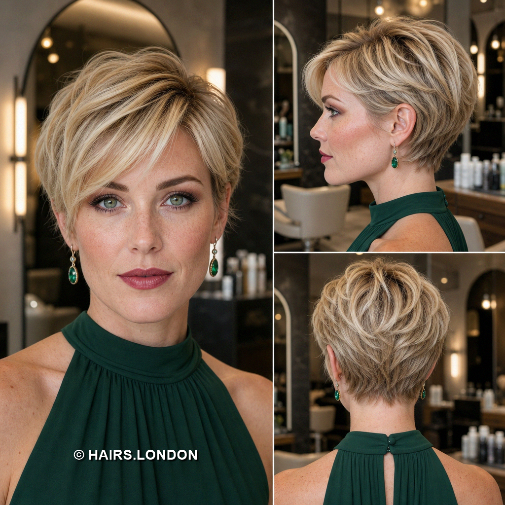 Wheat Swept Pixie
